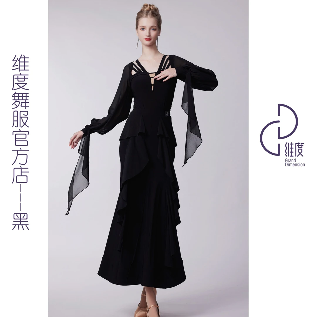 【维度舞服】Y452新品女士上衣摩登舞蹈服