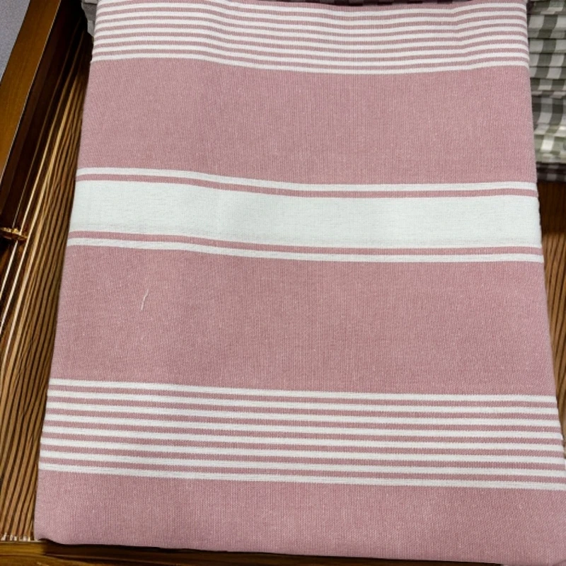 【苏欣佳纺】老粗布床单纯棉条纹2.0m*2.3m