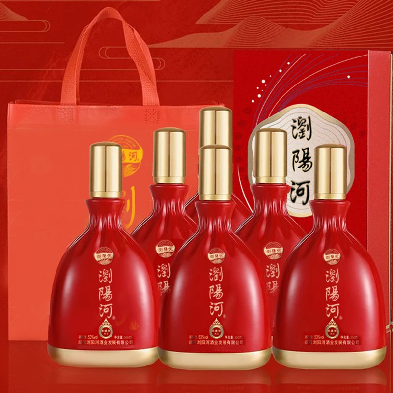 小溪坝N8清香型白酒53度500ml整箱六瓶装53%Vol