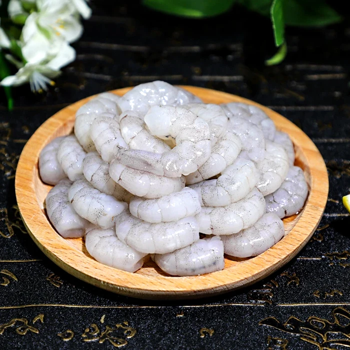 手工活剥4150大号海虾仁去虾线40粒左右/包 到手3包带保护冰 斤