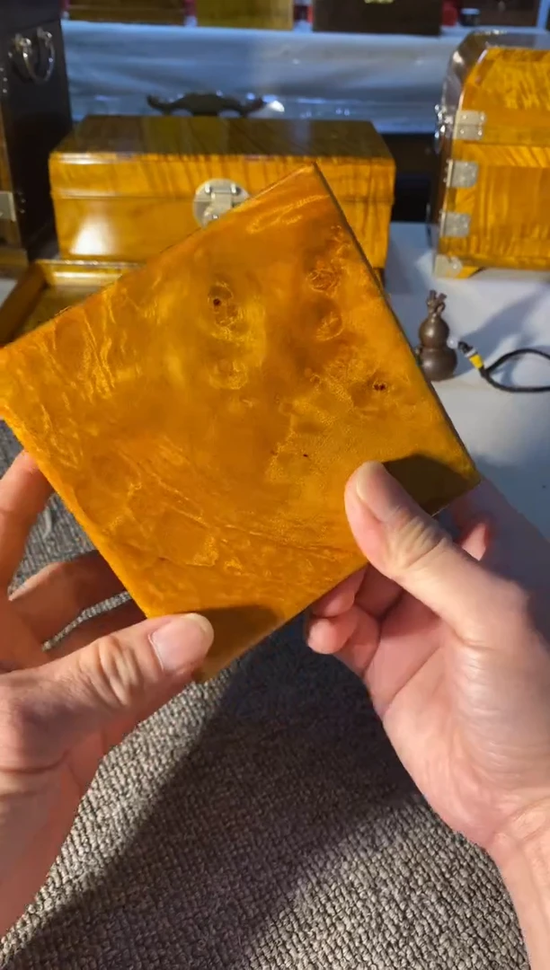 【闪购商品】金丝楠金丝楠木收纳盒