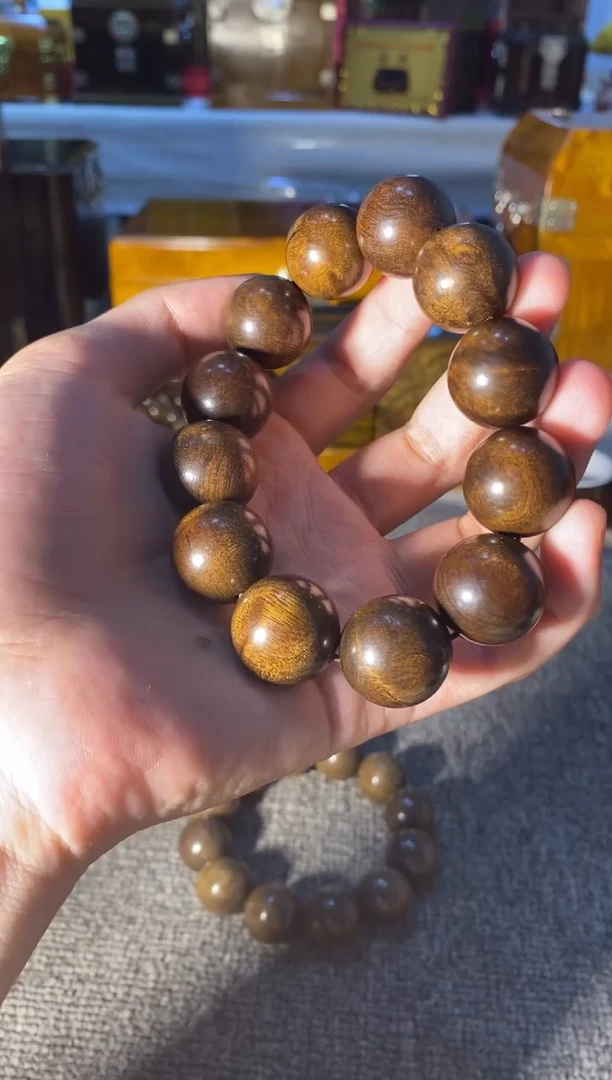 【闪购商品】金丝楠木艺阴沉手串2.0