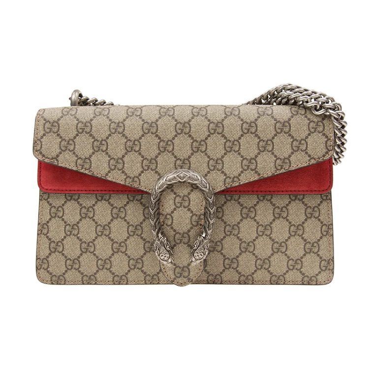 GUCCI古驰 单肩包400249KHNRN8698  小号 女款 乌木色