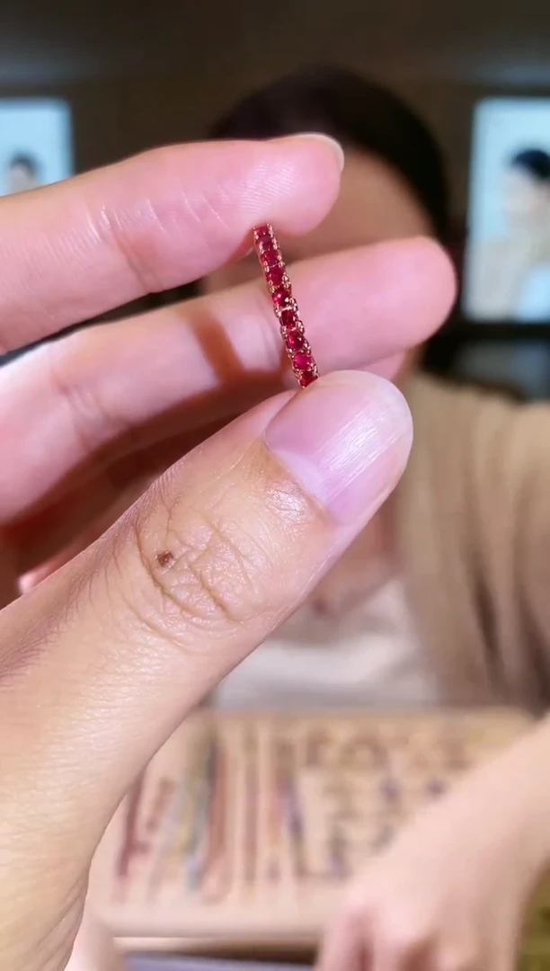 【闪购商品】红宝石戒指银S925镶嵌01