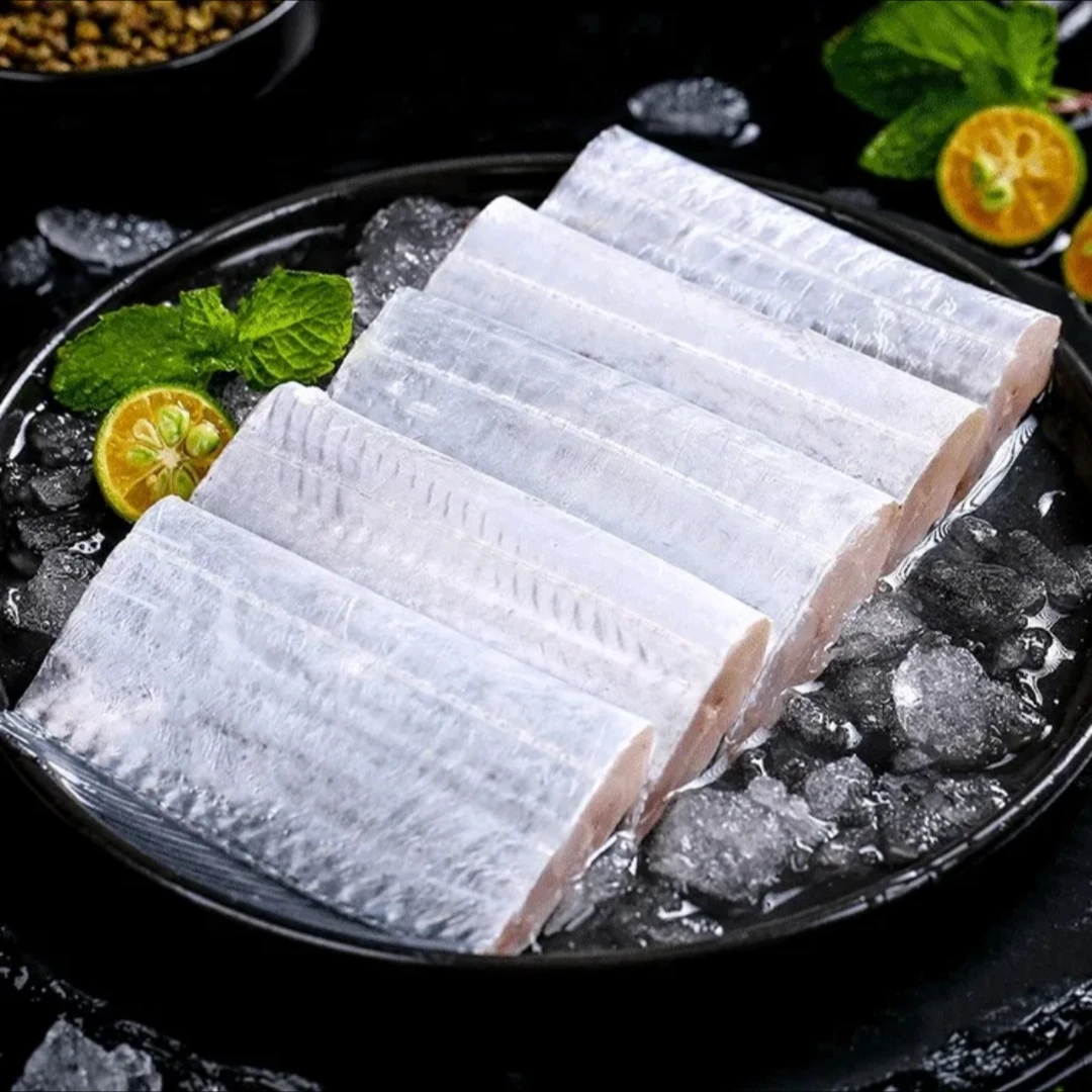 连云港黄海湾小眼油新鲜鲜切带鱼肉厚去头去尾开海新货*400g/包