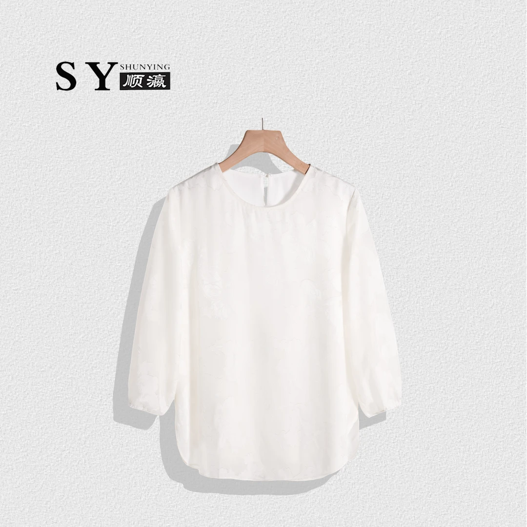 顺瀛【宝花瑶】新款新中式国风宽松显瘦洋气衬衫SY62413