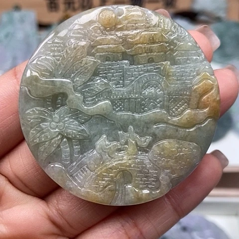 翡翠颈饰未镶嵌福利