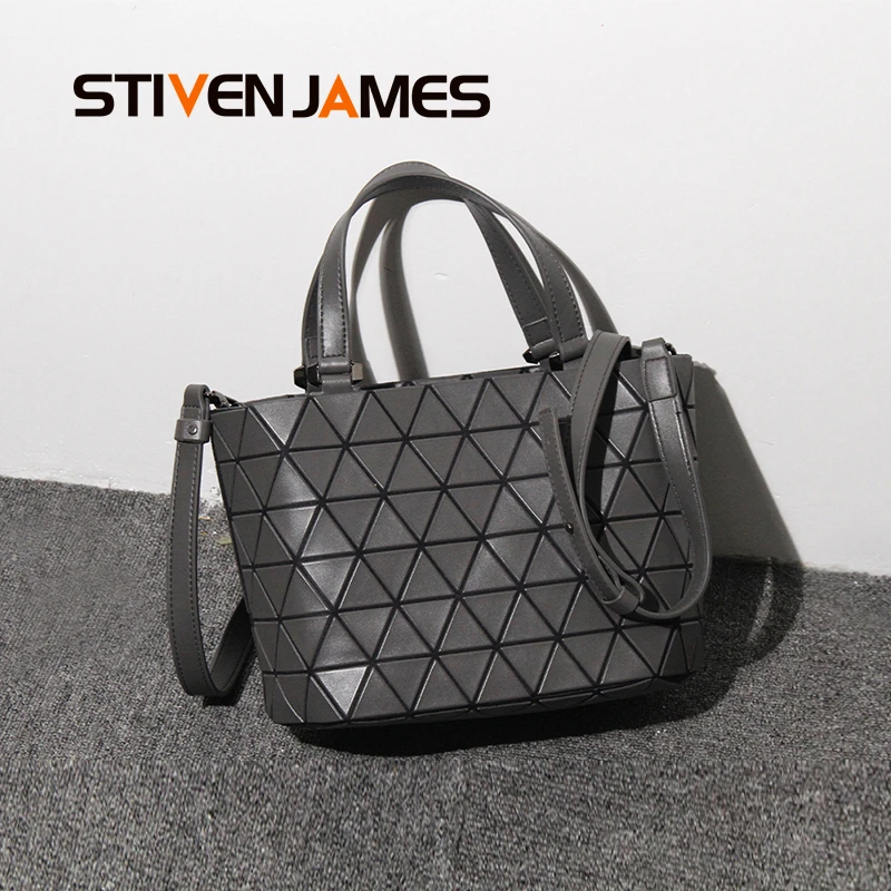 STIVENJAMES2025百搭菱格格纹潮流女士流浪单肩斜挎手提水晶女包