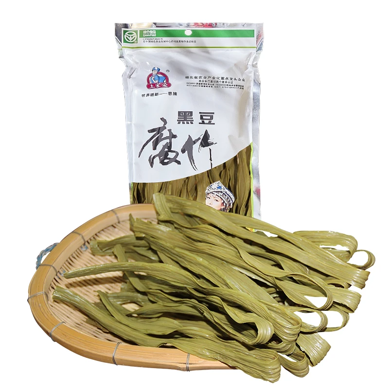 恩施黄豆腐竹*2袋+黑豆腐竹*2袋 110g/袋