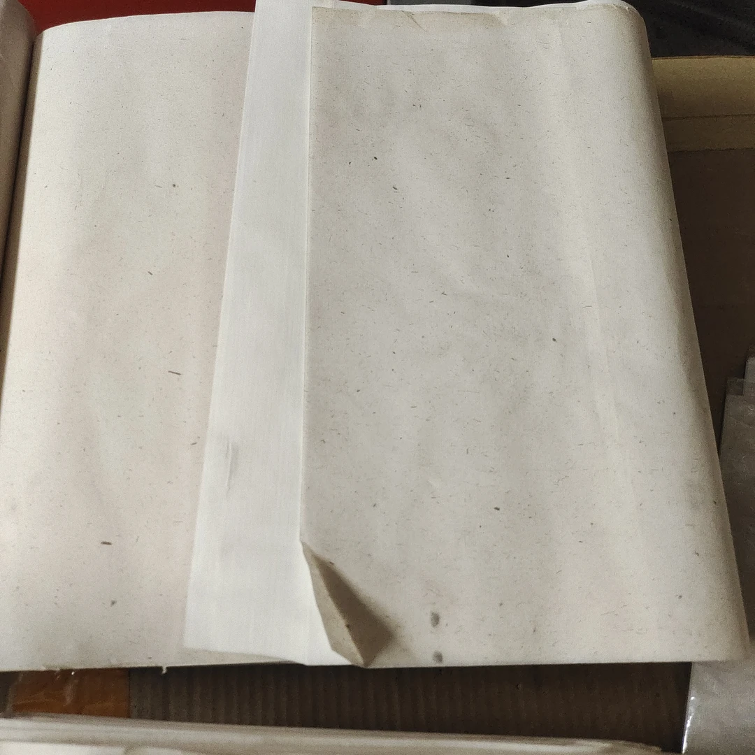 a27725.四尺对开白色宣纸，生宣梅兰竹菊100张