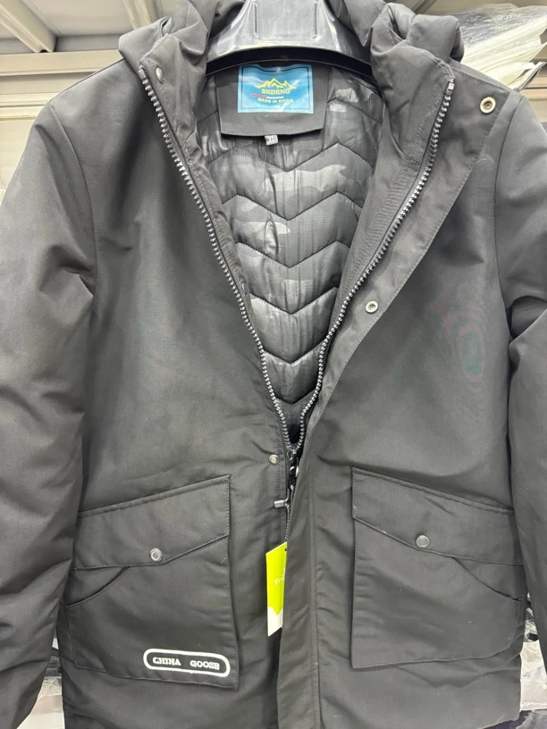 极寒版户外中长款冲锋棉衣