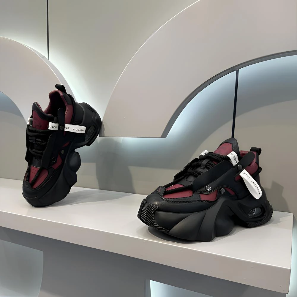 双11爆款男鞋运动休闲百搭机甲男士时尚潮鞋爆款潮流鞋老爹鞋男款