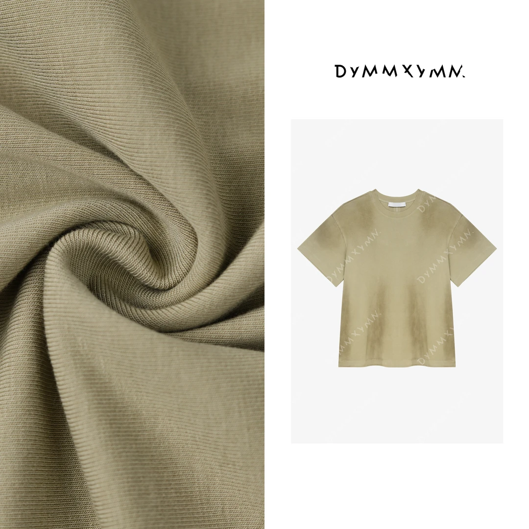 【DYMMXYMM】-春夏新款时尚轻奢气质炒色后骨阔版T恤-D836