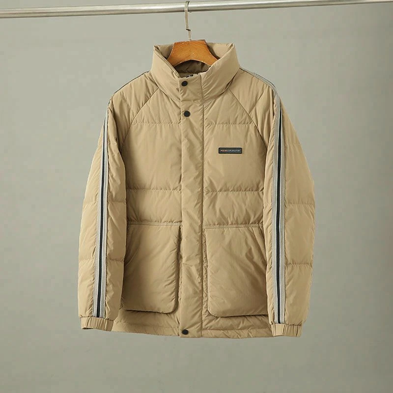 D687剪标冬季加厚休闲鸭绒羽绒服