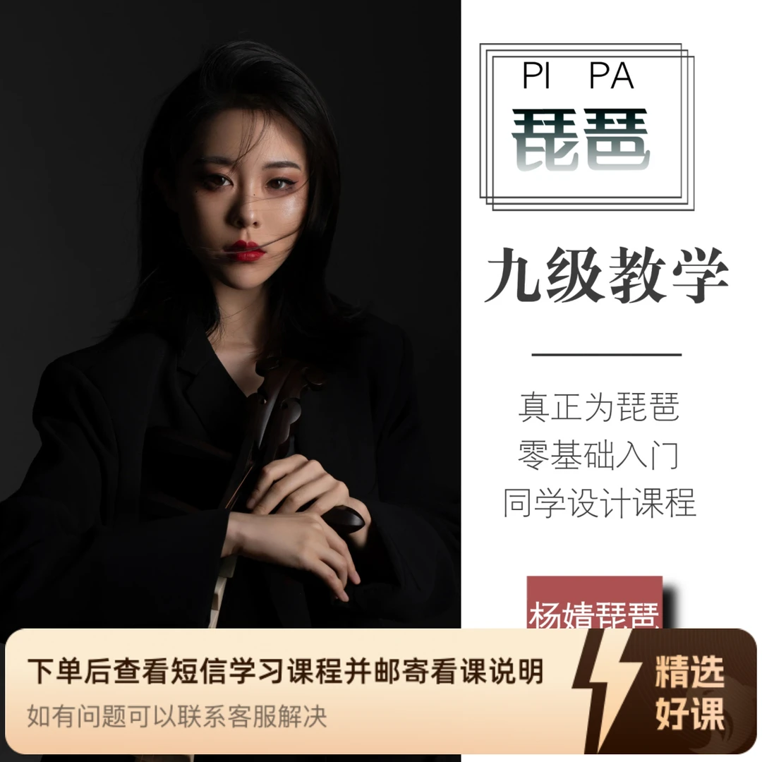 【九级】琵琶高级课程（留意短信解锁课程）