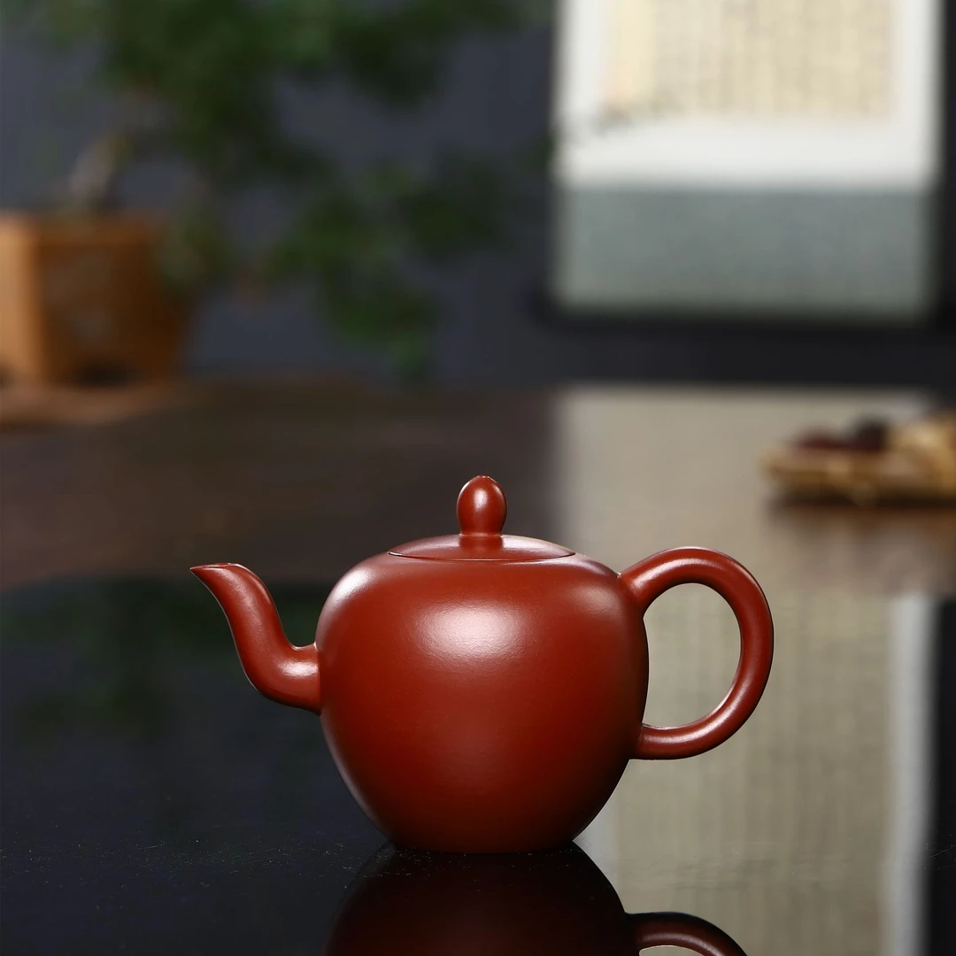 大红袍美人肩紫砂壶宜兴王国望手工名家功夫泡茶壶泡茶具
