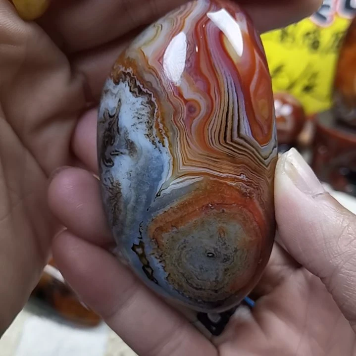 【闪购商品】玛瑙/玉髓吊坠(不含链)未镶嵌风***人