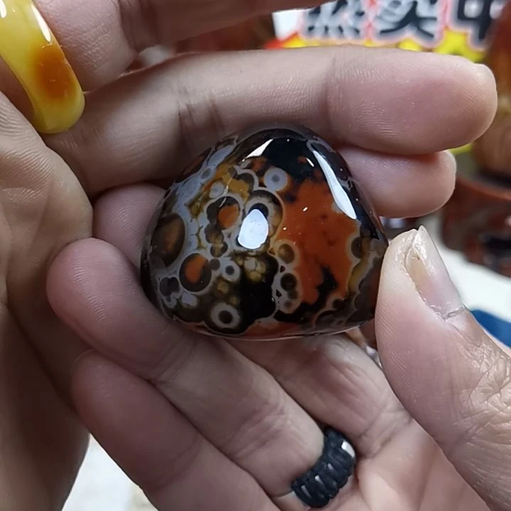 【闪购商品】玛瑙/玉髓吊坠(不含链)未镶嵌星*
