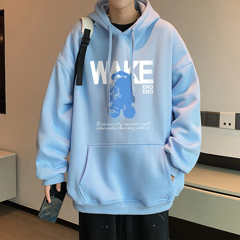 卫衣男士秋季2022新款ins潮牌中山休闲上衣服春秋款男生连帽外套