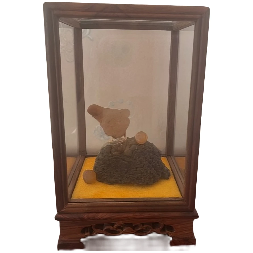 阿拉善戈壁奇石精美摆件-母鸡