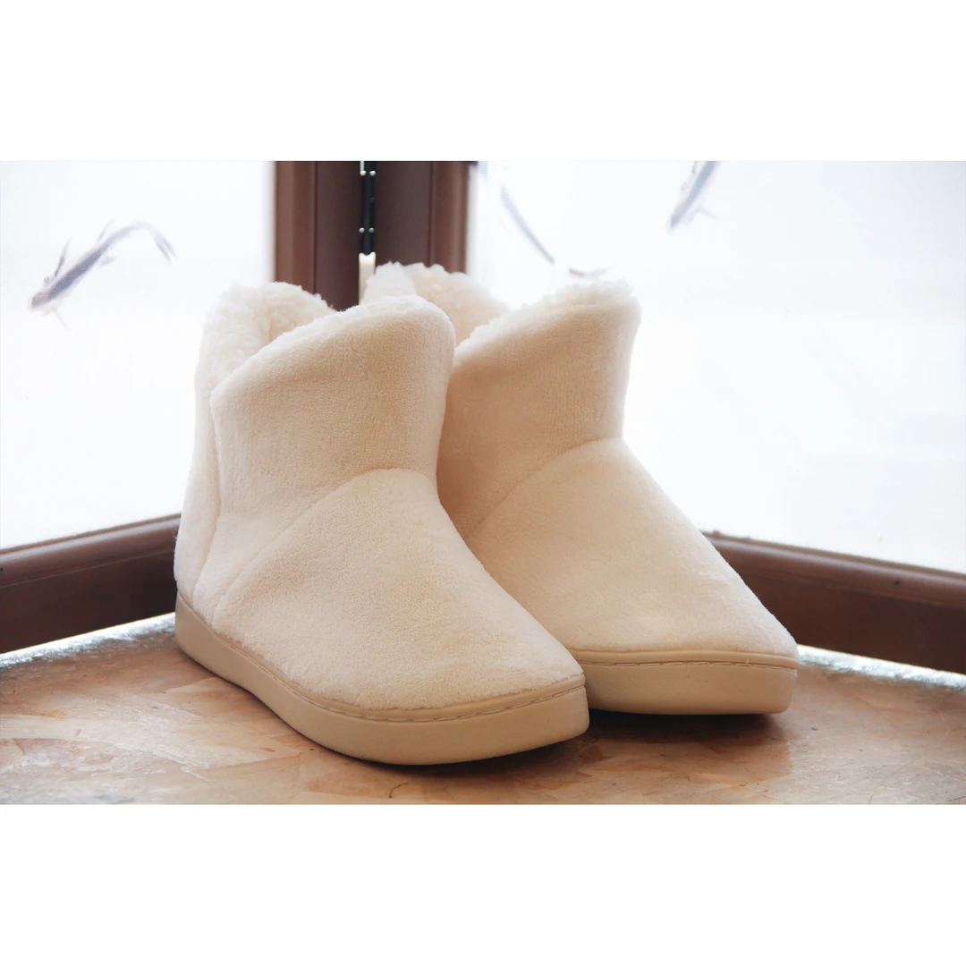 【微瑕商品】纯色保暖加厚百搭雪地靴