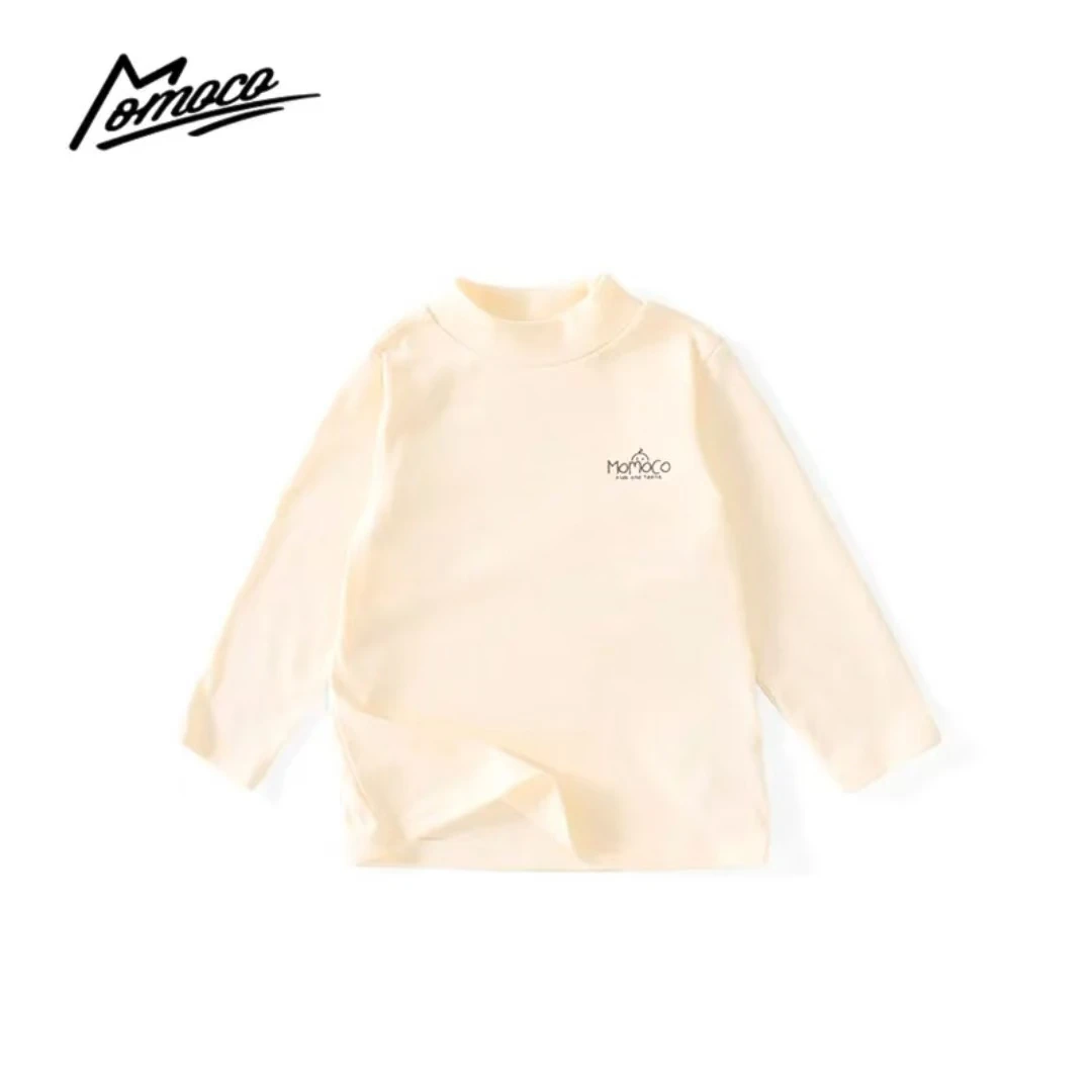 MOMOCO冬季新款儿童时尚字母打底衫75430239012