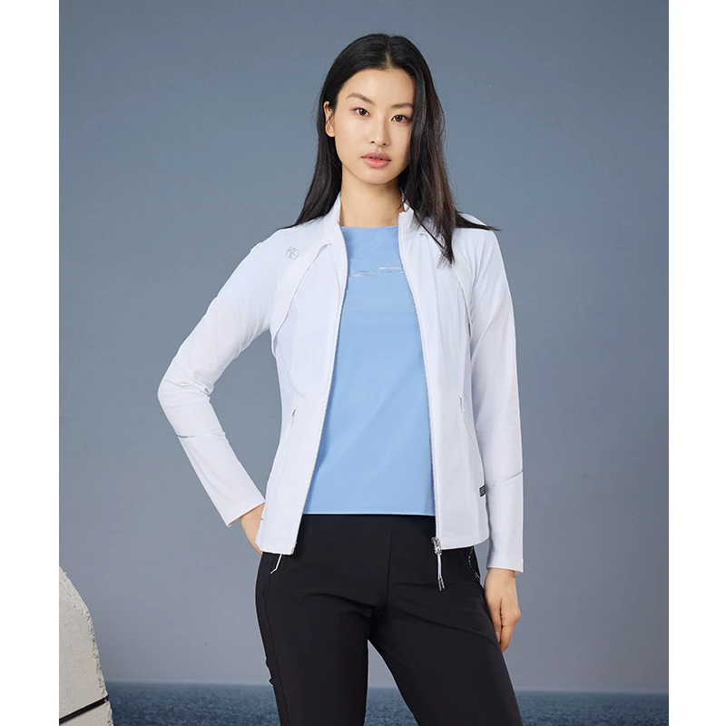 RAPIDO雳霹道2025年春夏新款女士星逸修身立领夹克外套CP4376G10