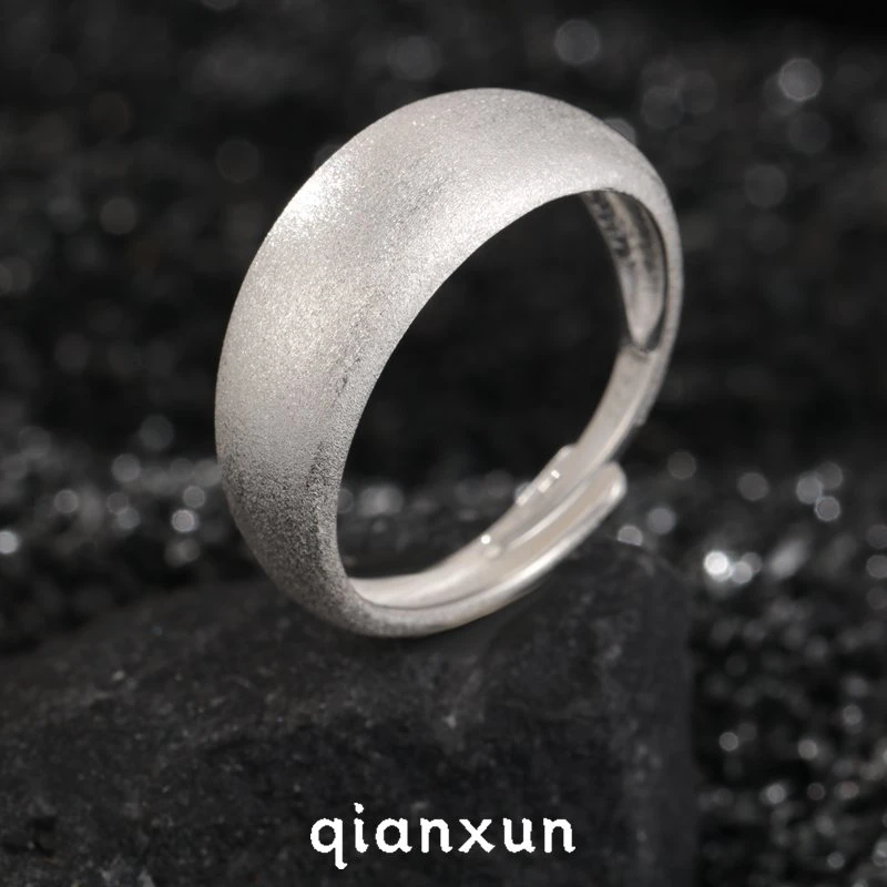 925银戒指 【泥鳅背小灯泡戒指】素圈百搭镜面时尚大气2025年新款