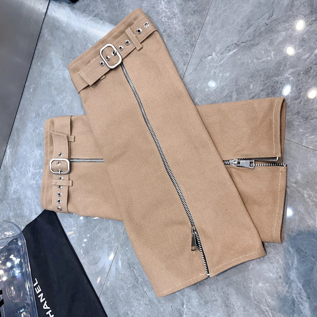 【小涵家】2024春季新款帆布炫酷靴筒ins