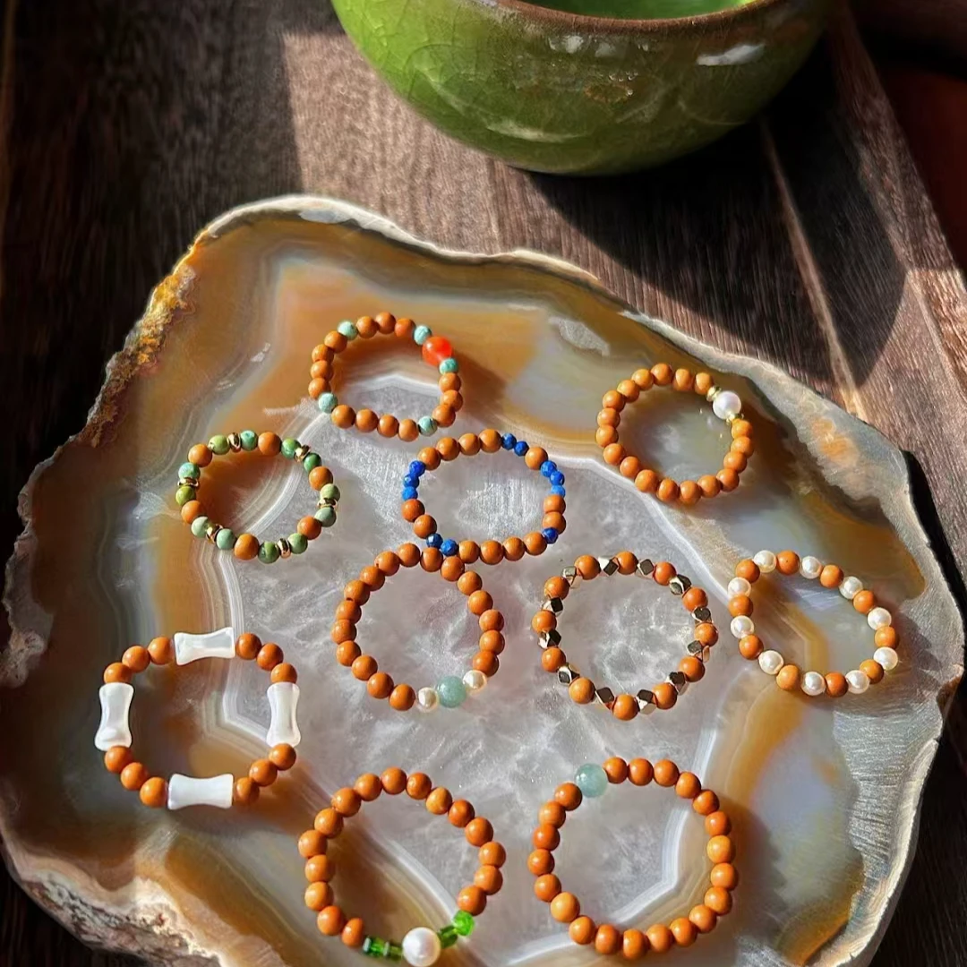 （戒指代拆）菩提木质戒指   多样性发其一   可连单拆