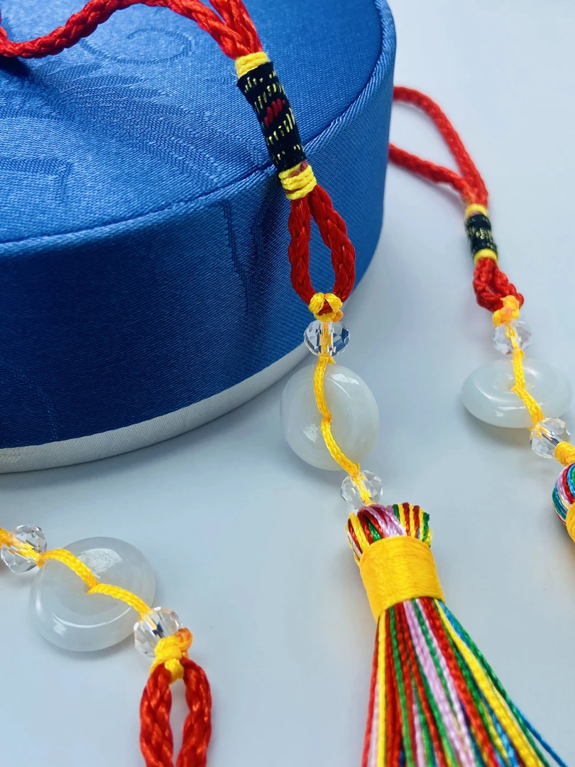 【江山】天然A货翡翠平安扣车挂@多样性发一件@DDI00977