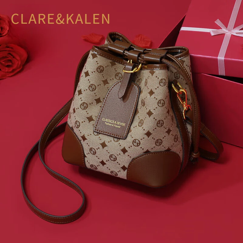 ClareKalen【七夕情人节】包包女包新款斜挎包单肩送老婆生日礼物