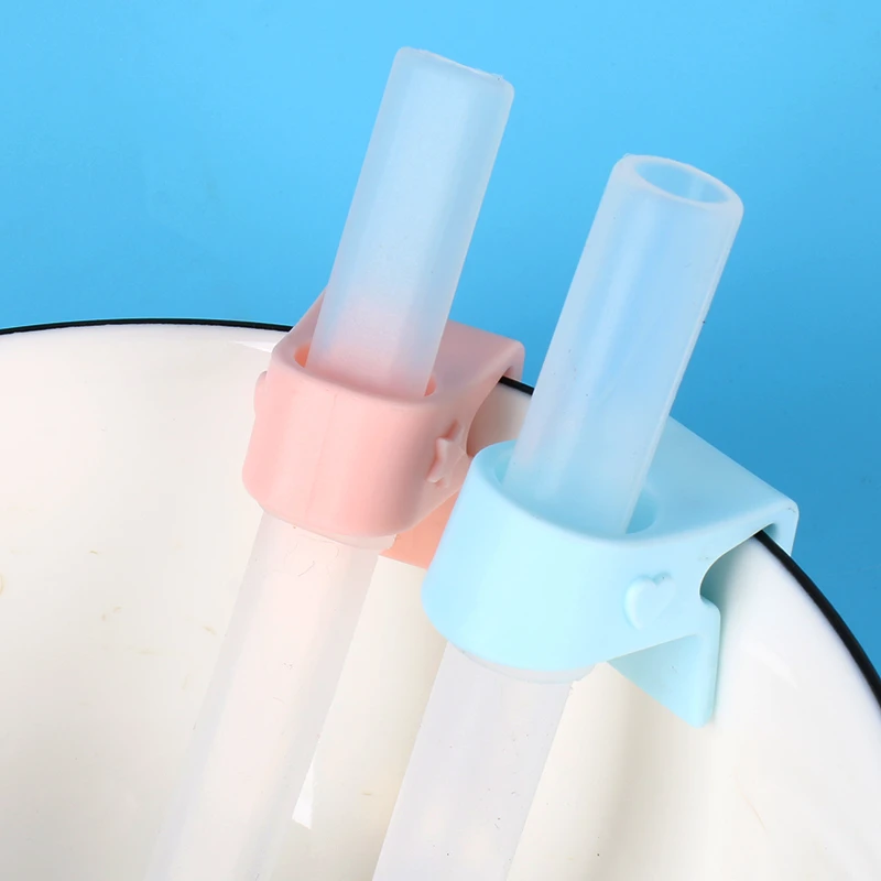 VPF溯源好物宝宝喝汤吸管喝水辅食婴儿碗卡扣配件孕妇软硅胶儿童