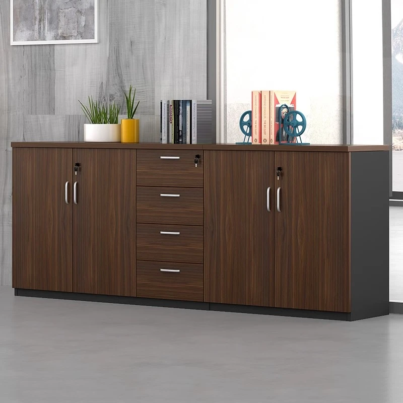 梵箭文件柜办公室柜边柜带锁办公室柜子置物柜办公桌矮柜抽屉柜