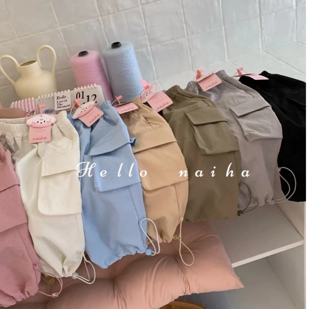 QQ607亲子工装裤