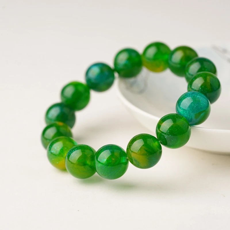 S级典藏 生命之光磁疗 文化传承系列 简约16MM手串K9