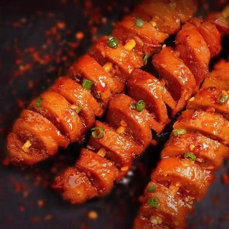 俏美味烤面筋串混合口味独立包装网红解馋即食小零食豆干制品