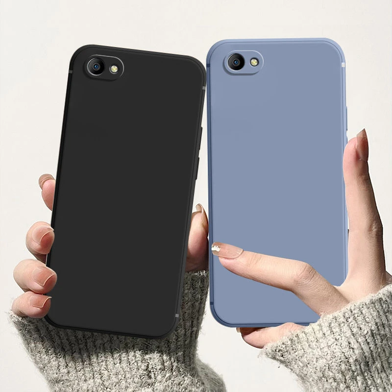 适用OPPOA1 A83手机壳A83t直边液态硅胶软壳防摔保护套超薄简约男