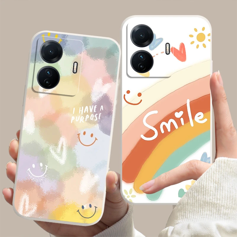 vivoS15E简约爱心手机壳V2190A女新款硅胶软外壳防摔全包边保护套
