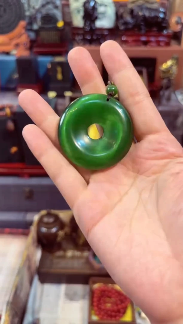 【闪购商品】猫眼吊坠未镶嵌平安扣