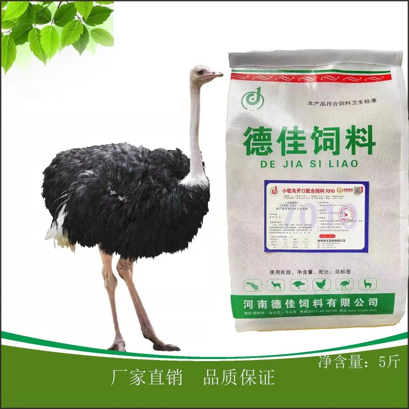 鸵鸟专用饲料饲养育雏鸵鸟养殖粮食吃的东西鸡鸭鹅通用营养专用料