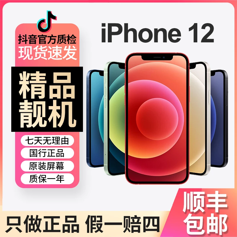 95新 Apple/苹果 iPhone12原装国行正品二手手机双卡双待零售机