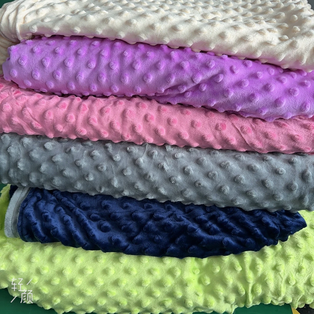 《云云家》豆豆绒水晶绒被套毯子尺寸约100*150不挑微瑕发3条