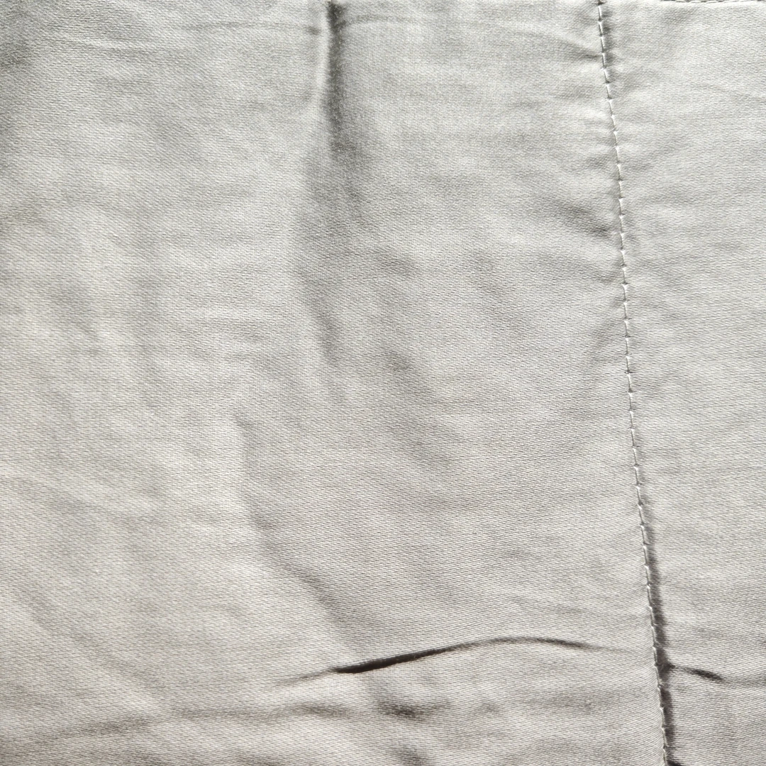 外贸出口灰色丝光棉绗缝空调被尺寸约160*220左右