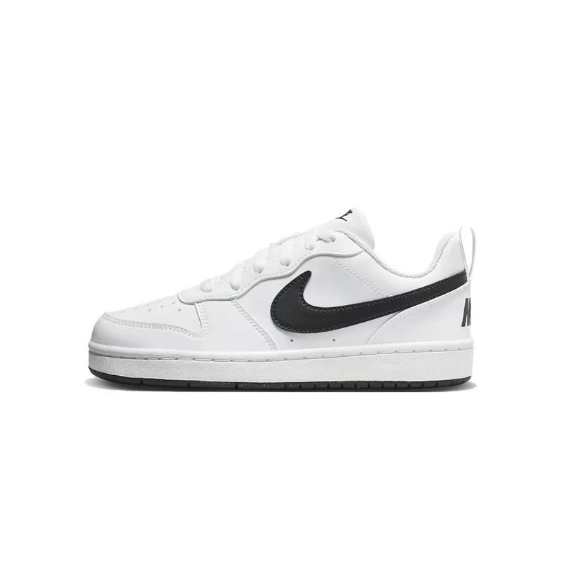 Nike/耐克 Court Borough Low GS 女子黑白低帮板鞋 DV5456-104