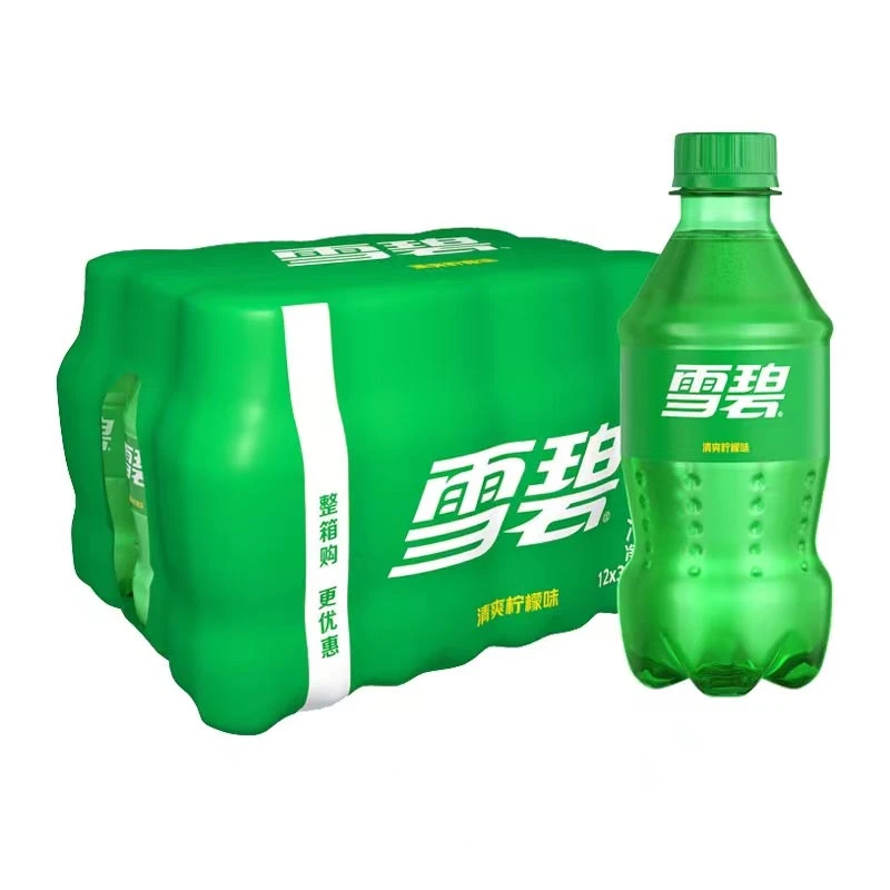 可口可乐 雪碧柠檬味碳酸饮料汽水300ml×6瓶 夏日清爽饮品 即饮