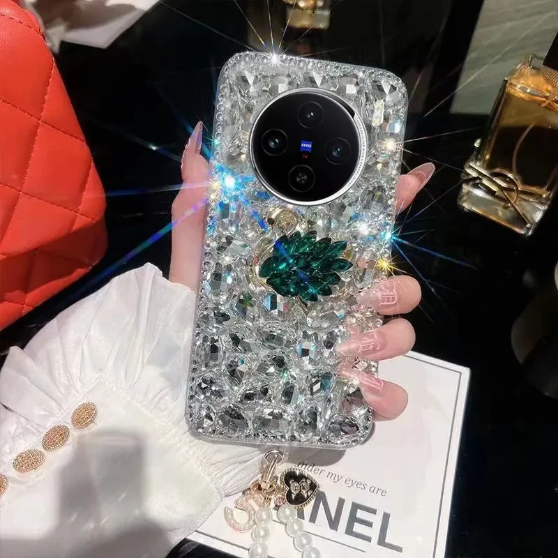 适用华为nova12手机壳满钻天鹅nova12pro全包防摔新款FIN-AL60女