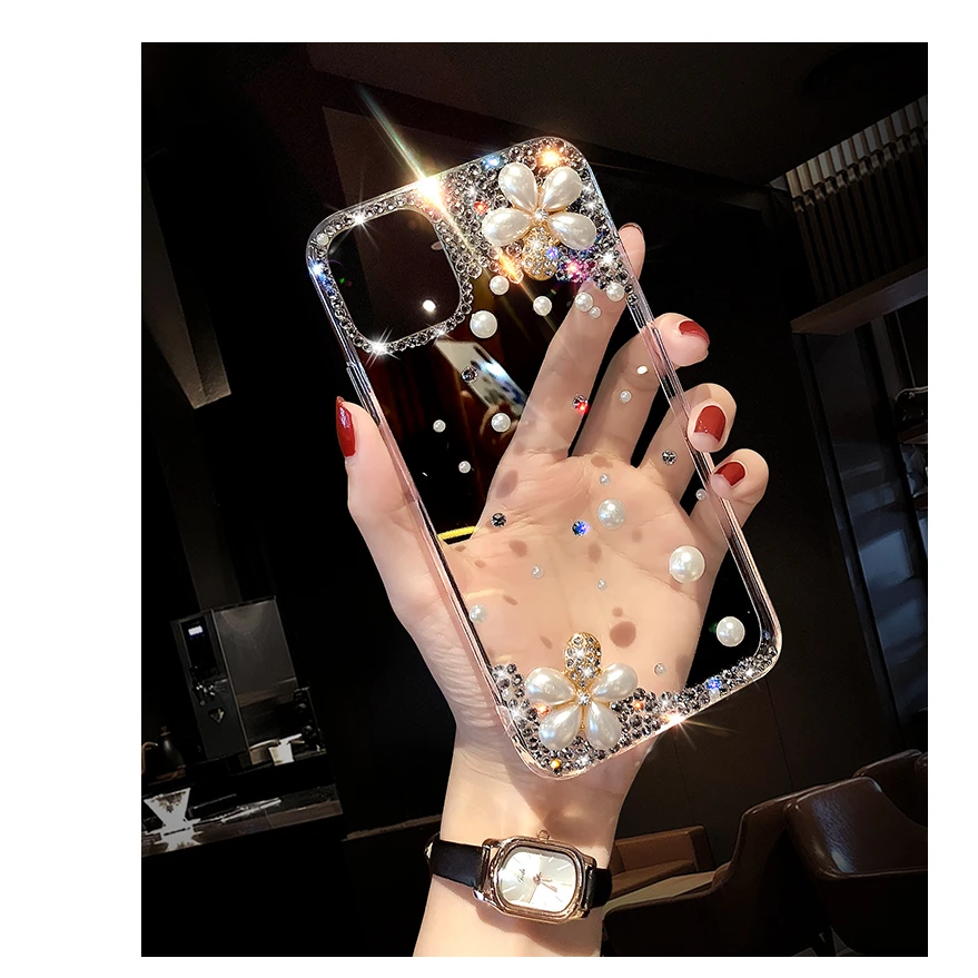 适用vivox90手机壳奢华水钻x80全包透明x70pro+加高档女神新款x60