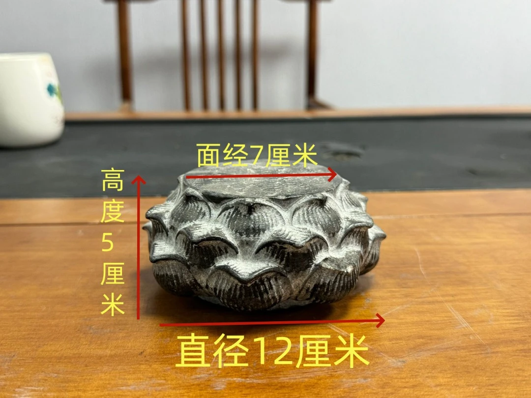 山西精美桌面摆件三层莲花座（12厘米）