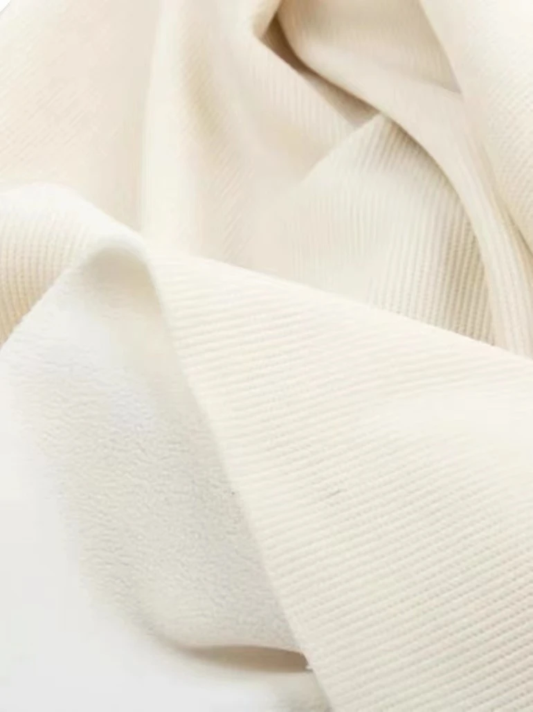 秋冬细条雪尼尔欧棉绒布料软糯亲肤垂弹力加绒裤子外套服装面料